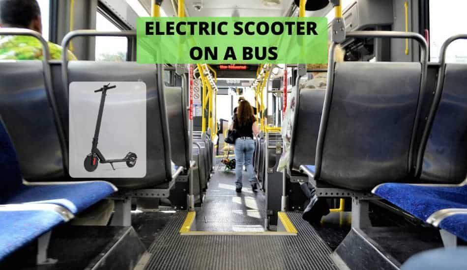 Can You Take An Electric Scooter On A Bus